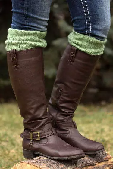 Turn Your Old Sweater Into Boot Socks