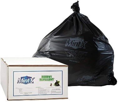 Mintx Rodent Repellent Trash Bags